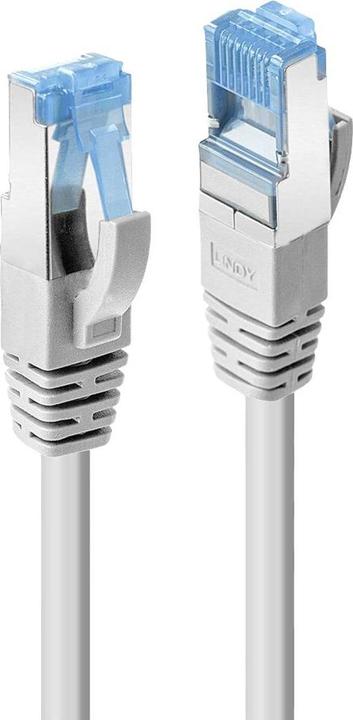 Lindy Cavo Cat.6A S/FTP LSZH da 50 m, spina RJ45 grigia, 500 MHz, rame (S/FTP, CAT6a, 50 m)