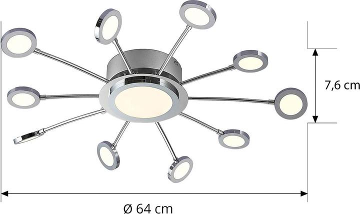 Produktbild Lindby Meru (3160 lm)