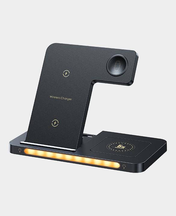 Produktbild Remax Wireless charger Minxl Pro 3in1, 22W (black) (22 W)