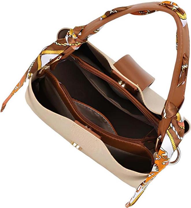 Immagine prodotto Gallantry Damenhandtasche Chevron mit Tuch