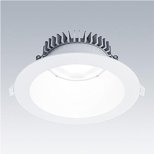 Image du produit Thorn Spot LED encastrable 27W 3000-4000K 3473lm Konv 1LED Alu IP44 ws Ø248x100mm (3473 lm)