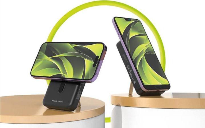 Image du produit Mobile Origin Kabellose magnetische PowerBank 10000 mAh / USB-C / Lightning-Kabel / PB11 (10000 mAh)