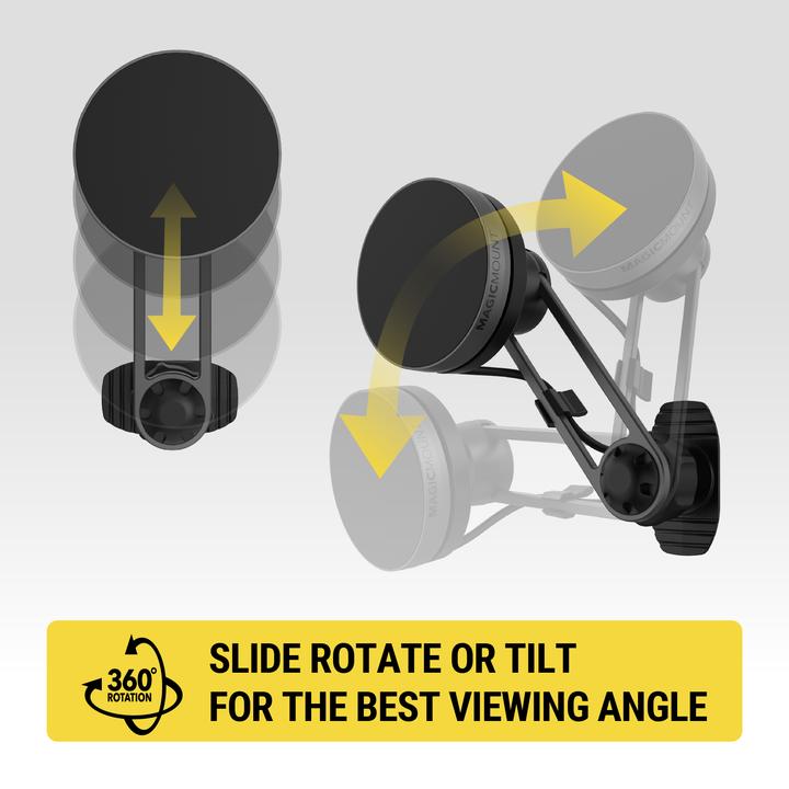 Image du produit Scosche magicMOUNT ELITE CHARGE 3-in-1 - Système de fixation magnétique innovant