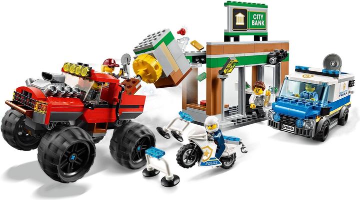 Produktbild LEGO Raubüberfall mit dem Monster-Truck (60245, LEGO City)
