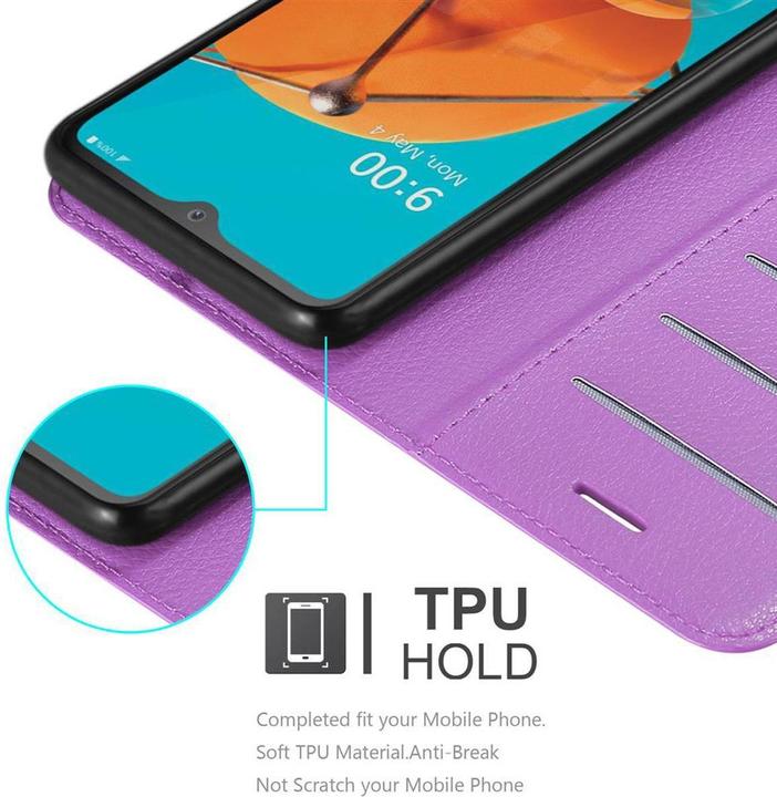 Produktbild Cadorabo Book mit Standfunktion Cover (LG KQ51)