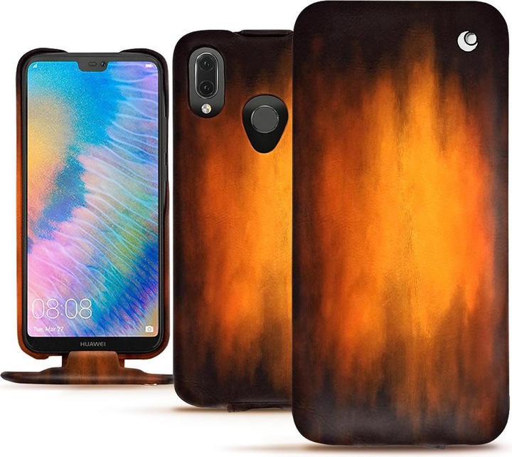 Actual product image Noreve Leather cover vertical (Huawei P20 Lite)