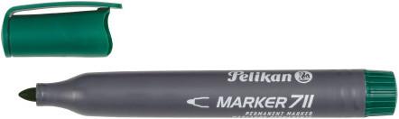 Produktbild Pelikan 711 Permanent-Marker (e) (Grün, Grau, 2 mm, 10 x)
