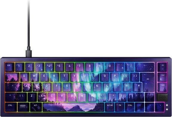 Actual product image CHERRY XTRFY NORTHERN LIGHTS Keybrd Mousepad US (US, Cable)