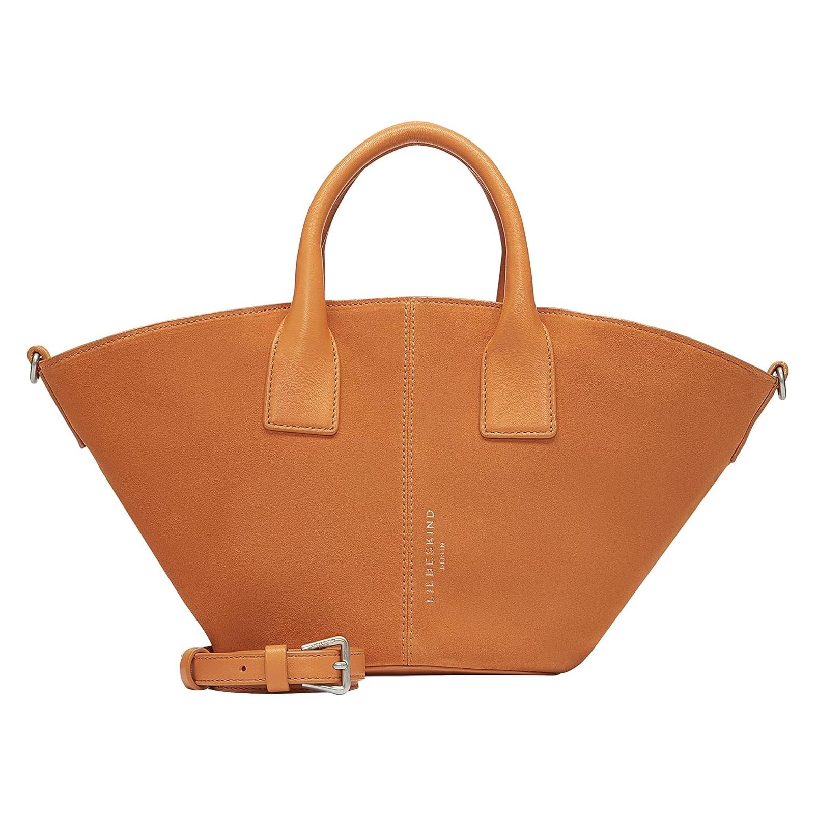 Liebeskind Berlin, Damen, Tasche, Mica Promo Suede Shopper S, Orange