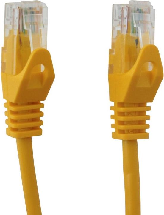 Actual product image Techly ICOC CCA5U-050-YET (U/UTP, CAT5e, 5 m)