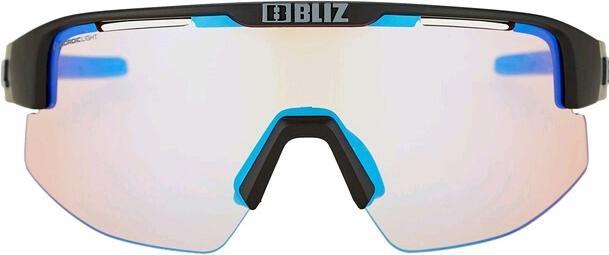 Actual product image Bliz Matrix Small Nano Optics Nordic Light (Matt Black, Coral w blue multi)