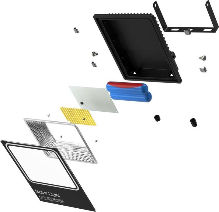 Produktbild Luxula Solar LED-Fluter (700 lm, IP66)