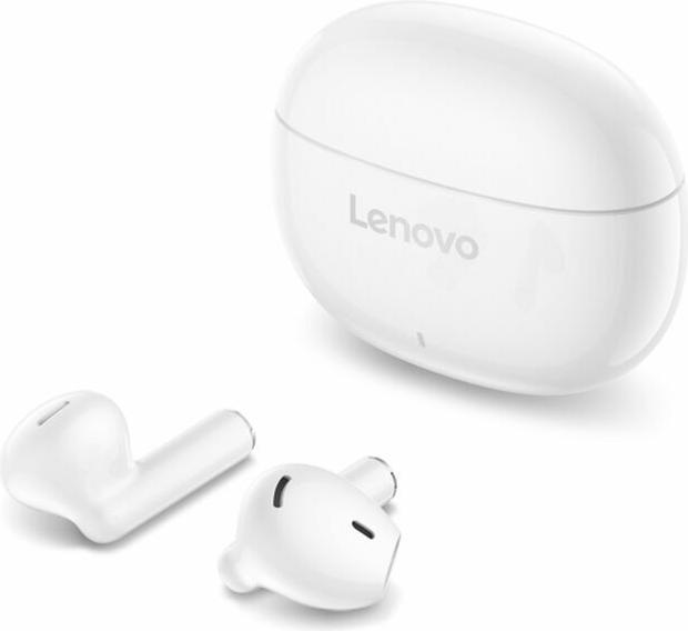 Actual product image Lenovo E310 True Wireless Stereo Earbuds standalone-White (P) (5 h, Wireless)