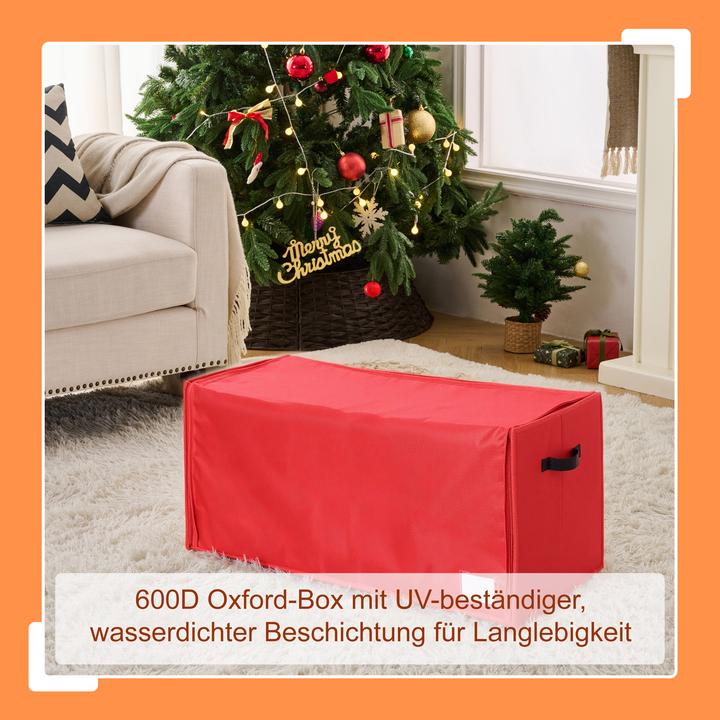 Produktbild Relaxdays Weihnachtskugel Aufbewahrungsbox (73 cm, 1x)