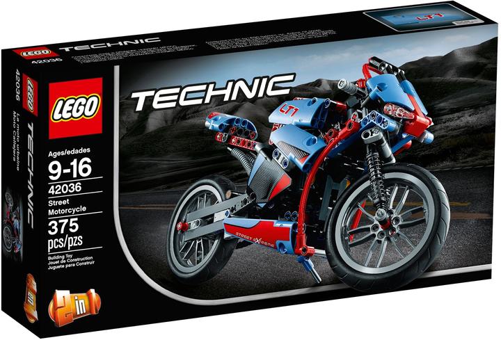 Produktbild LEGO Strassenmotorrad (42036, LEGO Technic)