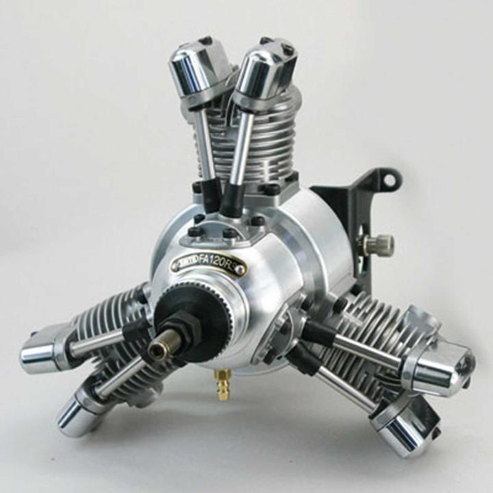 Image du produit Saito fa-120r3 moteur en étoile à 3 cylindres moteur 4t