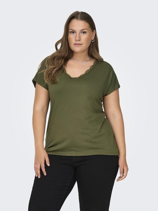Produktbild Only Normal geschnitten V-Ausschnitt Curve Top Top (S)