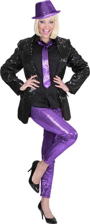 Produktbild Widmann Leggings Pailletten violett