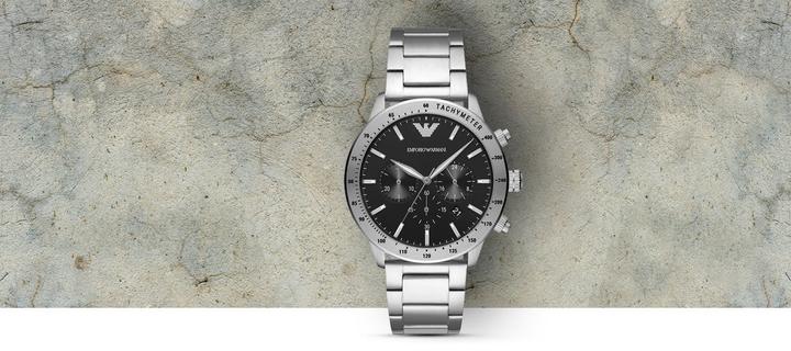 Image du produit Emporio Armani Mario (Montre analogique, Chronographe, 43 mm)