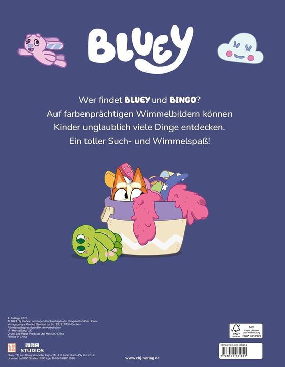 Produktbild Bluey – Wo ist Bluey? (Deutsch, 2023)
