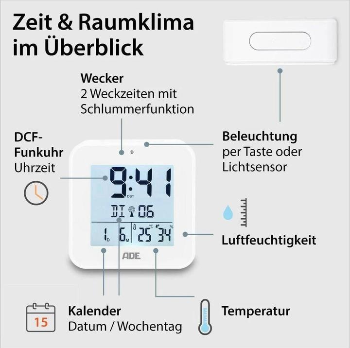 Produktbild ADE Funkwecker