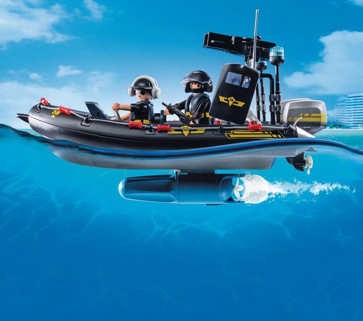 Produktbild Playmobil SEK-Schlauchboot (9362)