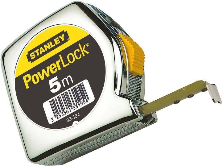 Actual product image Stanley Rollmeter Powerlock (5 m)