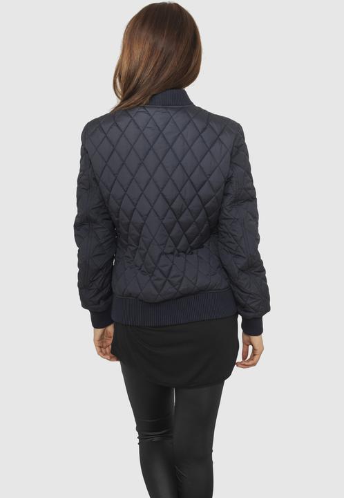 Actual product image Urban Classics Ladies Diamond Quilt Nylon Jacket (S)