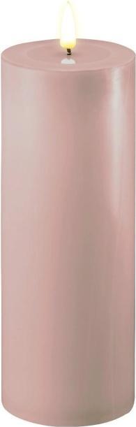 Immagine prodotto Deluxe Homeart Candela a colonna LED - Rosé 7,5 x 20 cm (1 x)