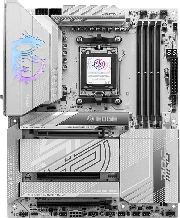 Productafbeelding MSI MPG X870E EDGE TI WiFi (AM5, AMD X870E, ATX)