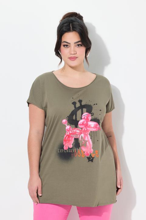 Produktbild Angel of Style T-Shirt, Komfort Fit, Dollar/Hunde Motiv (42)