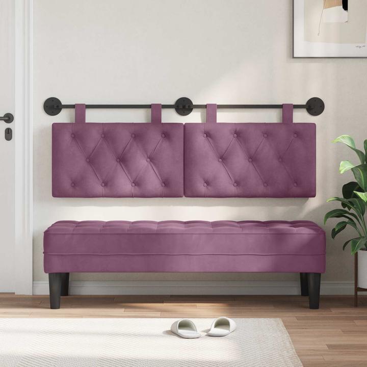 Actual product image vidaXL Modernes Kopfteil (150 x 7 x 7 cm)