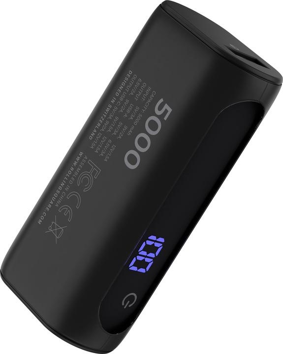 Rolling Square Power Bank 5'000 mAh (5000 mAh, 18 W, 18.50 Wh)