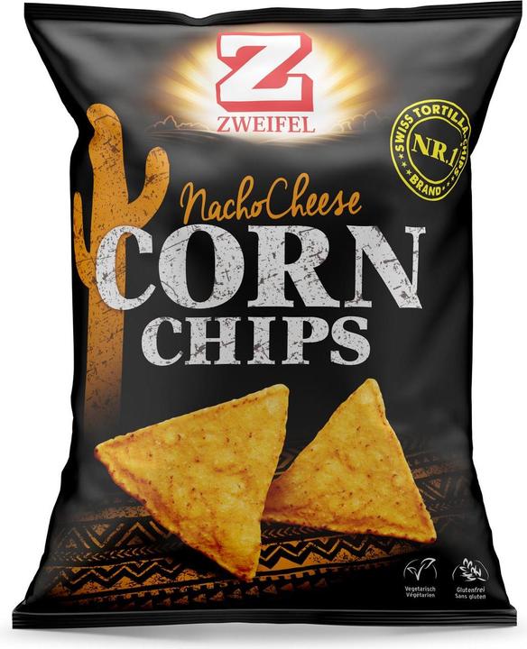 Produktbild Zweifel Corn Chips Nacho Cheese 125 g (125 g)