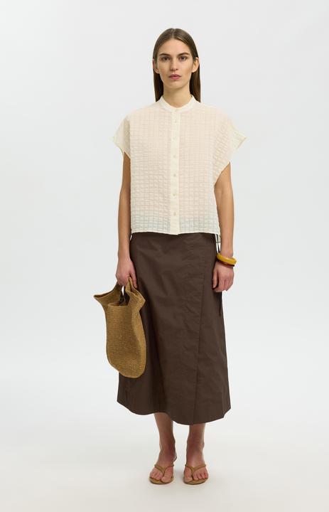 Produktbild Selected Oversized Kurzarmhemd (40)