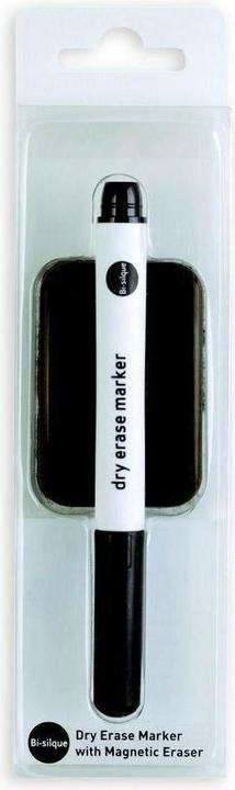 Bi-Office Drywide Marker + Magnetic Eraser (1x)