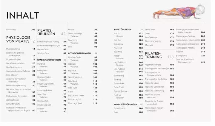 Produktbild Pilates - Die Anatomie verstehen (Deutsch, Tracy Ward, 2022)