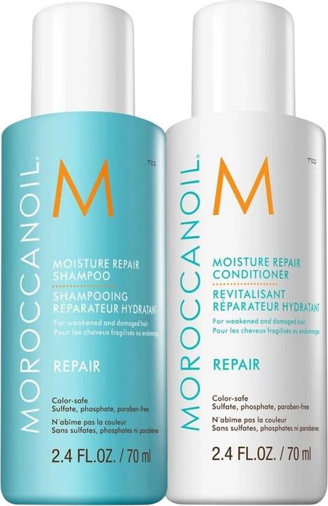 Actual product image Moroccanoil Moisture Repair Duo Travel Gift Set
