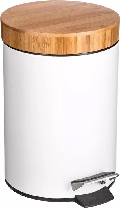 5Five Dustbin 3l Natureo White (3 l)