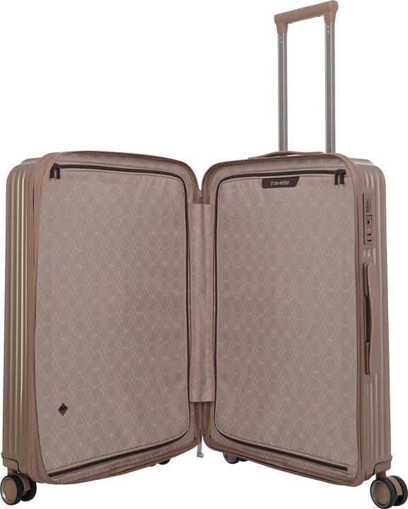 Image du produit Travelite Paros Trolley M erweiterbar, 63 l, Braun (63 l)