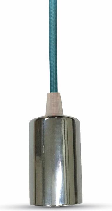 Produktbild V-TAC VT7338BL Chrom Hängelampe Hellblau (E27)