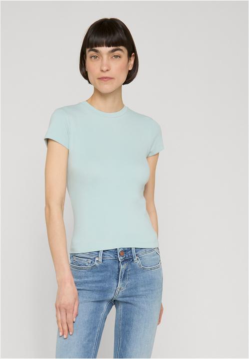 Produktbild Urban Classics Ladies Short Slim Tee mutedblue M (M)