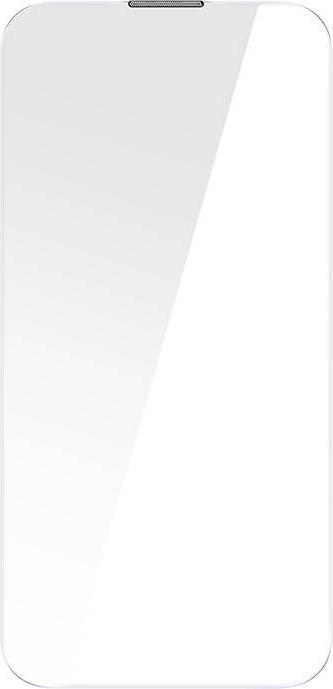 Actual product image Baseus All-glass Crystal Tempered Glass EasyStick Film (Cellular Dust-proof) iP14 (Pack of 2) (2 pcs., Apple iPhone 13, Apple iPhone 13 Pro, Apple iPhone 14 Pro)