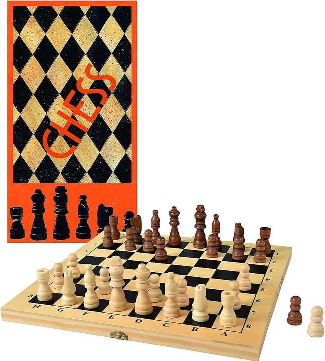 Produktbild Egmont Schach in Holzklappkassette