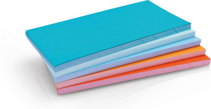 Produktbild Magnetoplan Moderationskarten "Sea Dusk", 200 x 100 mm hergestellt mit 100 % pflanzlicher Farbe