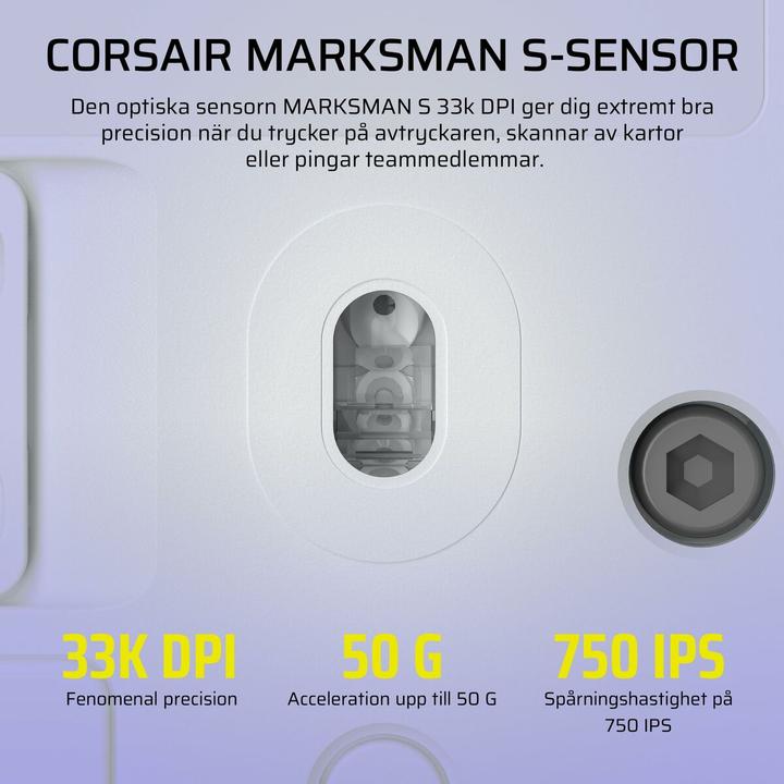 Actual product image Corsair Gaming-Maus Scimitar Elite Wireless SE, Maus Features (Wireless)