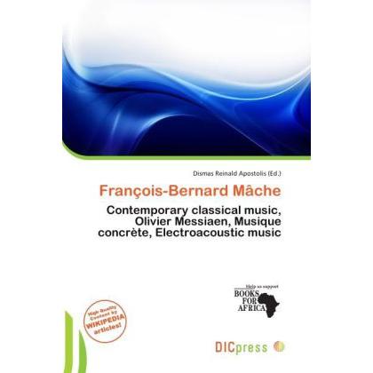 François-Bernard Mâche, Fachbücher von Dismas Reinald Apostolis
