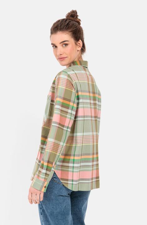 Produktbild Camel Active Karierte Bluse aus reiner Baumwolle (L)