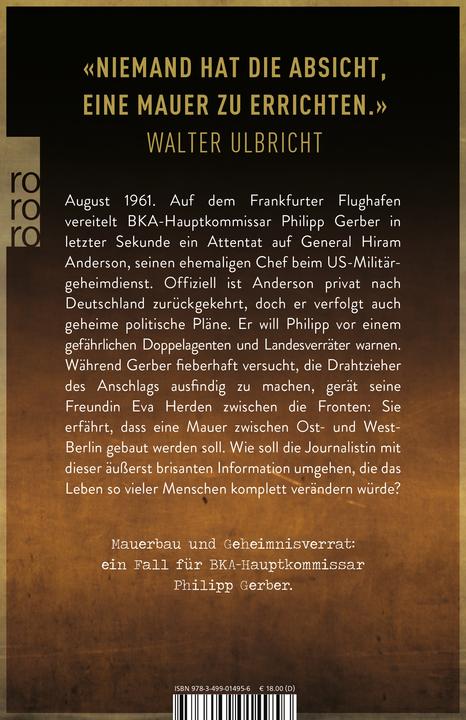 Valori nutrizionali e ingredienti Mauern und Lügen (Tedesco, Ralf Langroth, 2024)