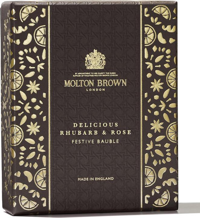Actual product image Molton Brown Bath Body Del Rhub & R Festive Bauble 75 ml (Hair care set)